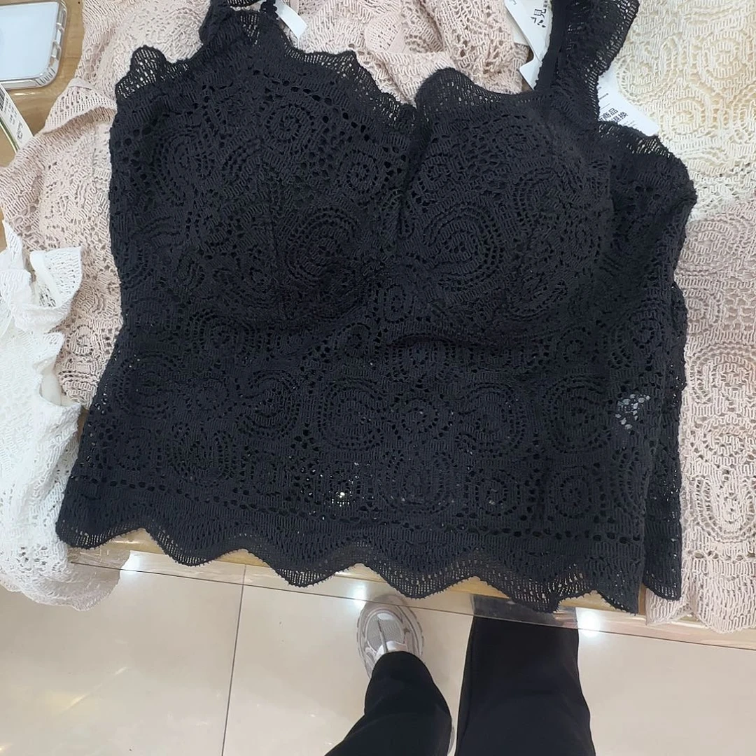 有机棉美背1016黑色XL