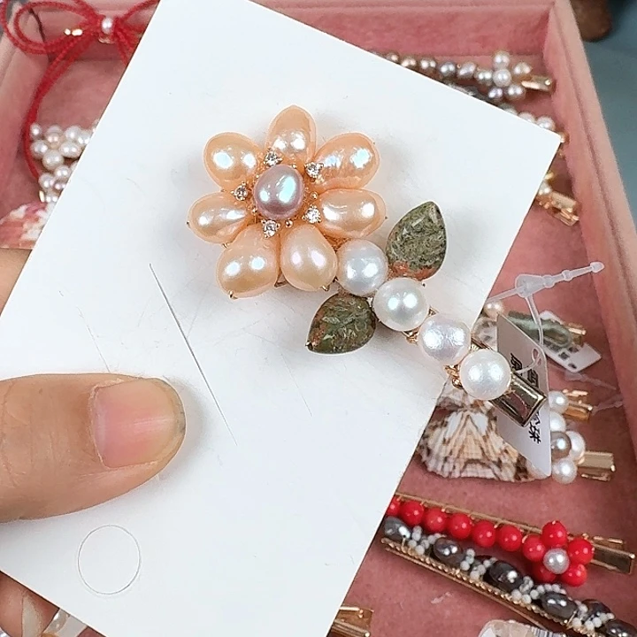 淡水珍珠未镶嵌发饰