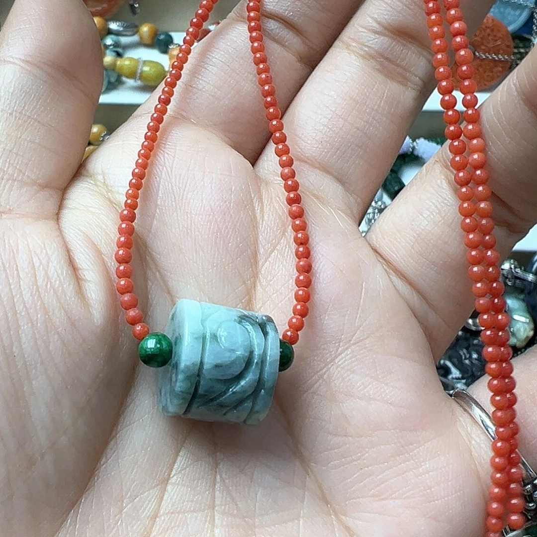 翡翠戒指未镶嵌炸