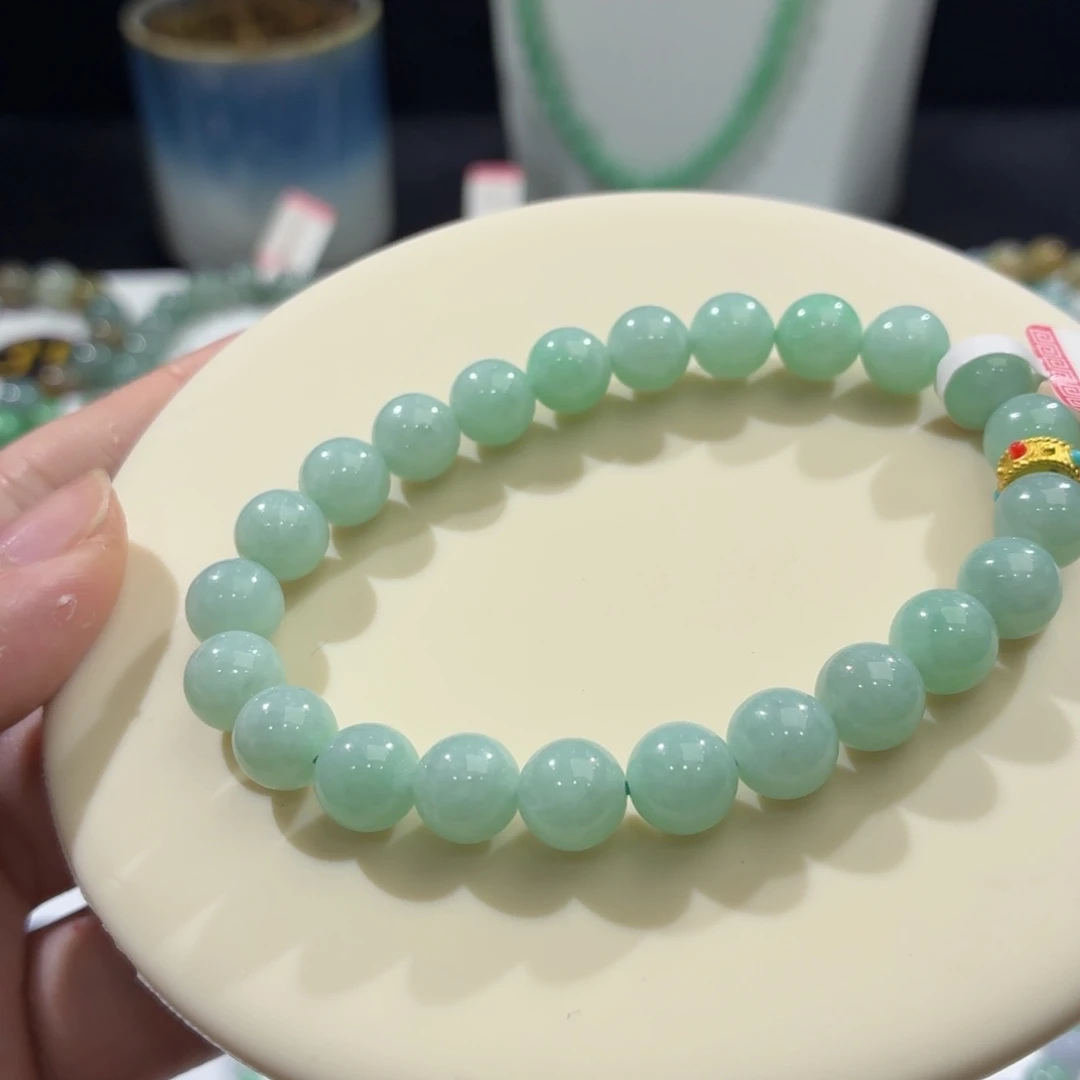 未镶嵌手链翡翠卡8.4