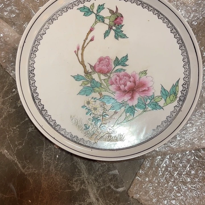摆件画*花卉茶盘全品的