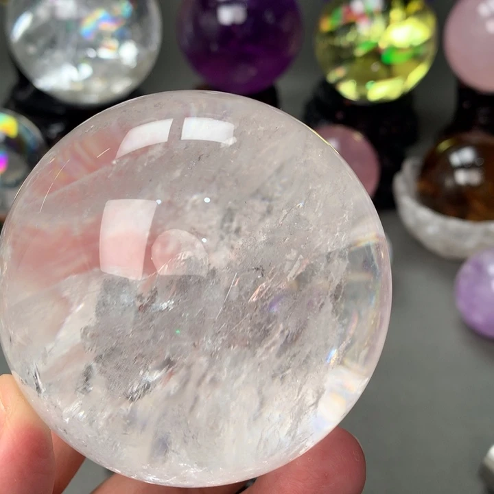 未镶嵌珠宝半成品水晶水晶7.5