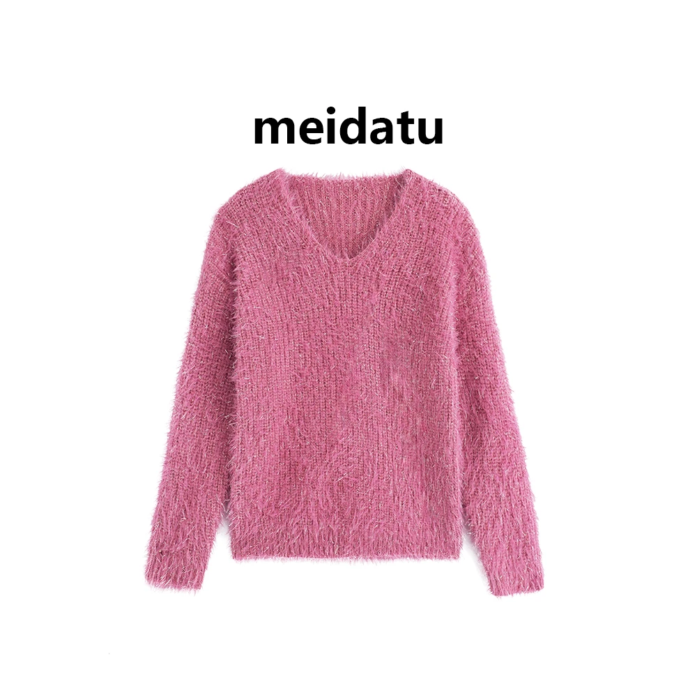 美哒兔（梦幻氛围）温柔气质氛围感毛衣CM1006-27