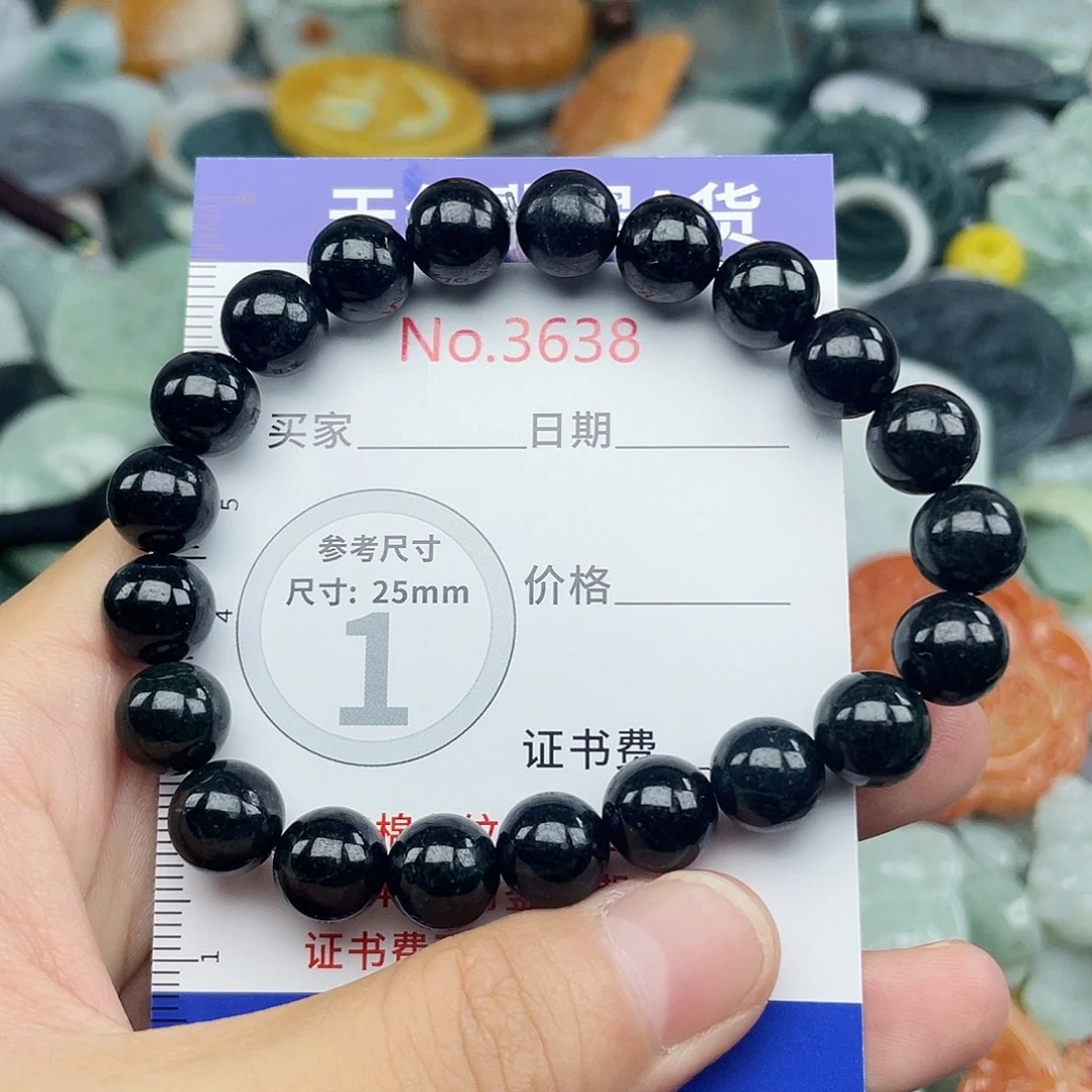 未镶嵌挂件翡翠3638
