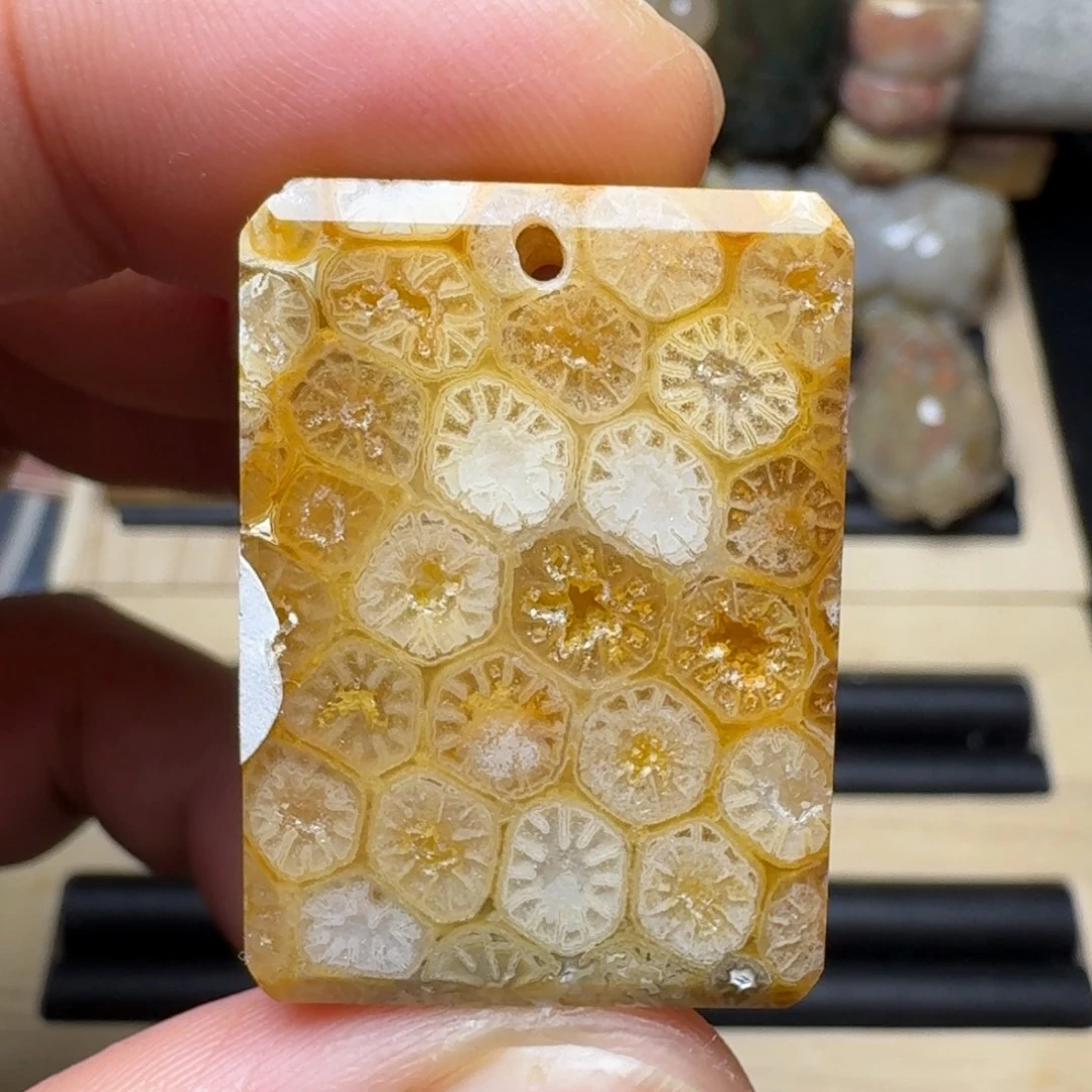 硅化玉未镶嵌纯天然色有机玉石保真色