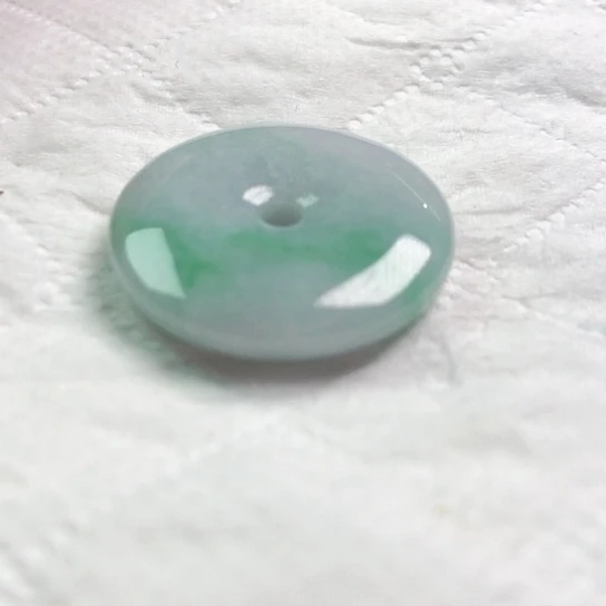 翡翠颈饰未镶嵌刘*清吊坠