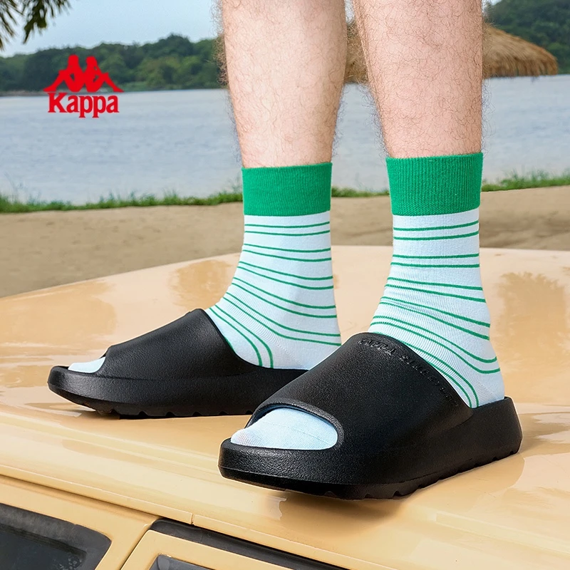 Kappa男鞋拖鞋男2025夏季清仓防滑户外软底轻便一字拖K0EX5LT27CJ