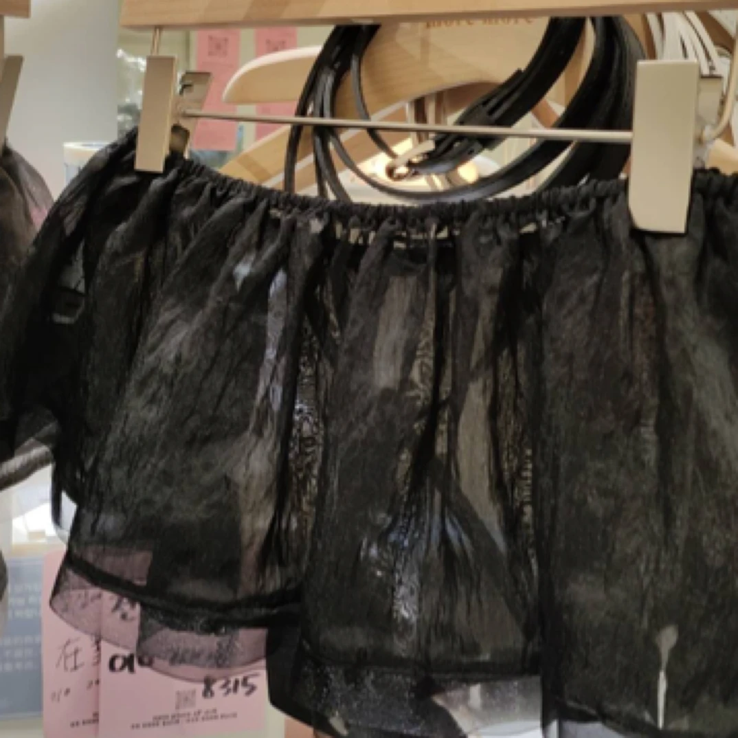 （no退no换）韩版甜美系带叠穿屁帘裙百搭显瘦休闲短裙