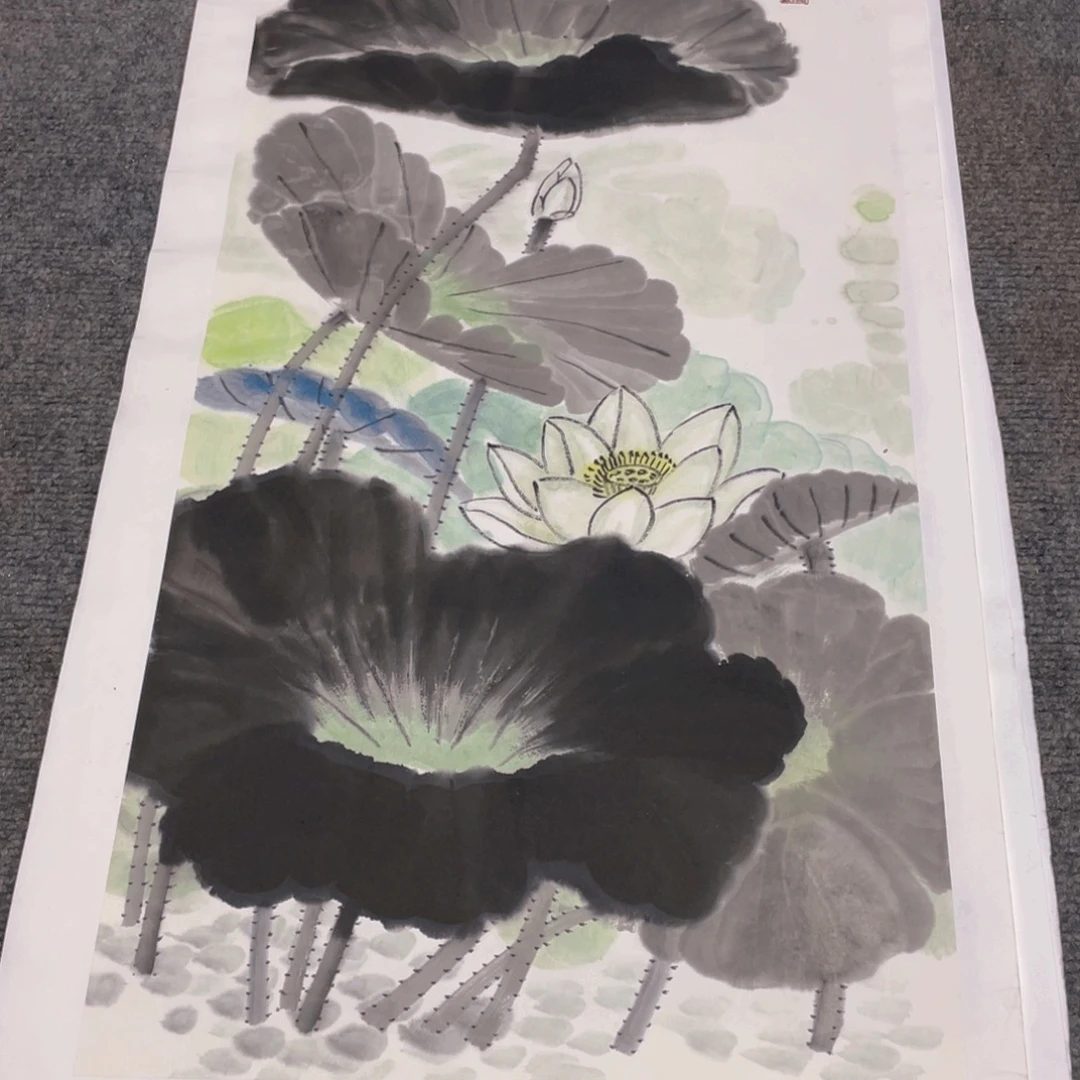 国画2平尺纯手绘国画作品
