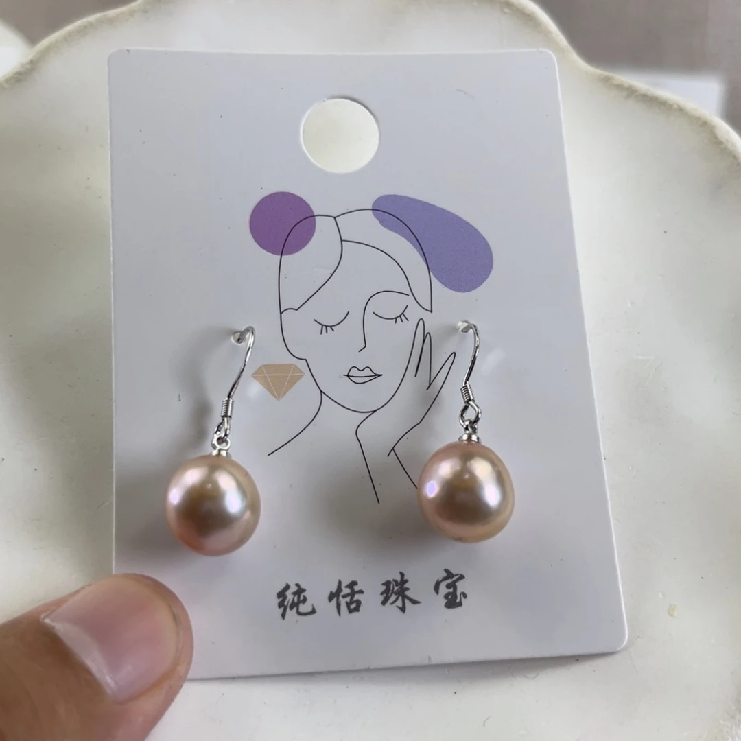 未镶嵌淡水珍珠耳饰【纯恬】