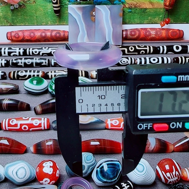 玛瑙/玉髓合金珠宝半成品