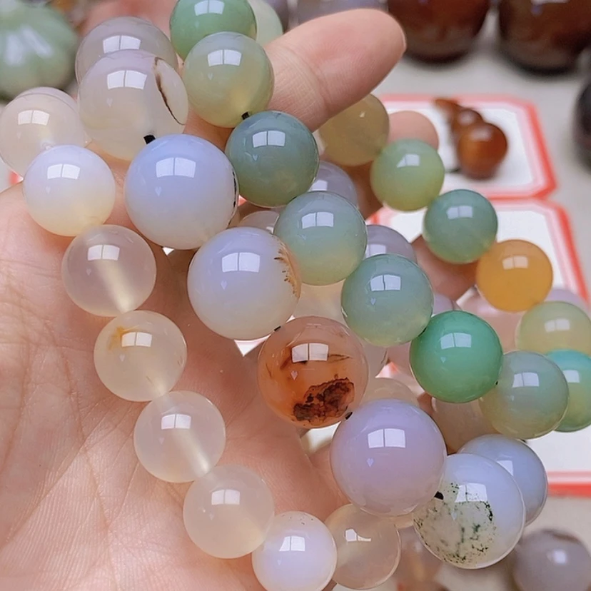 【闪购商品】玛瑙/玉髓未镶嵌珠宝半成品长*