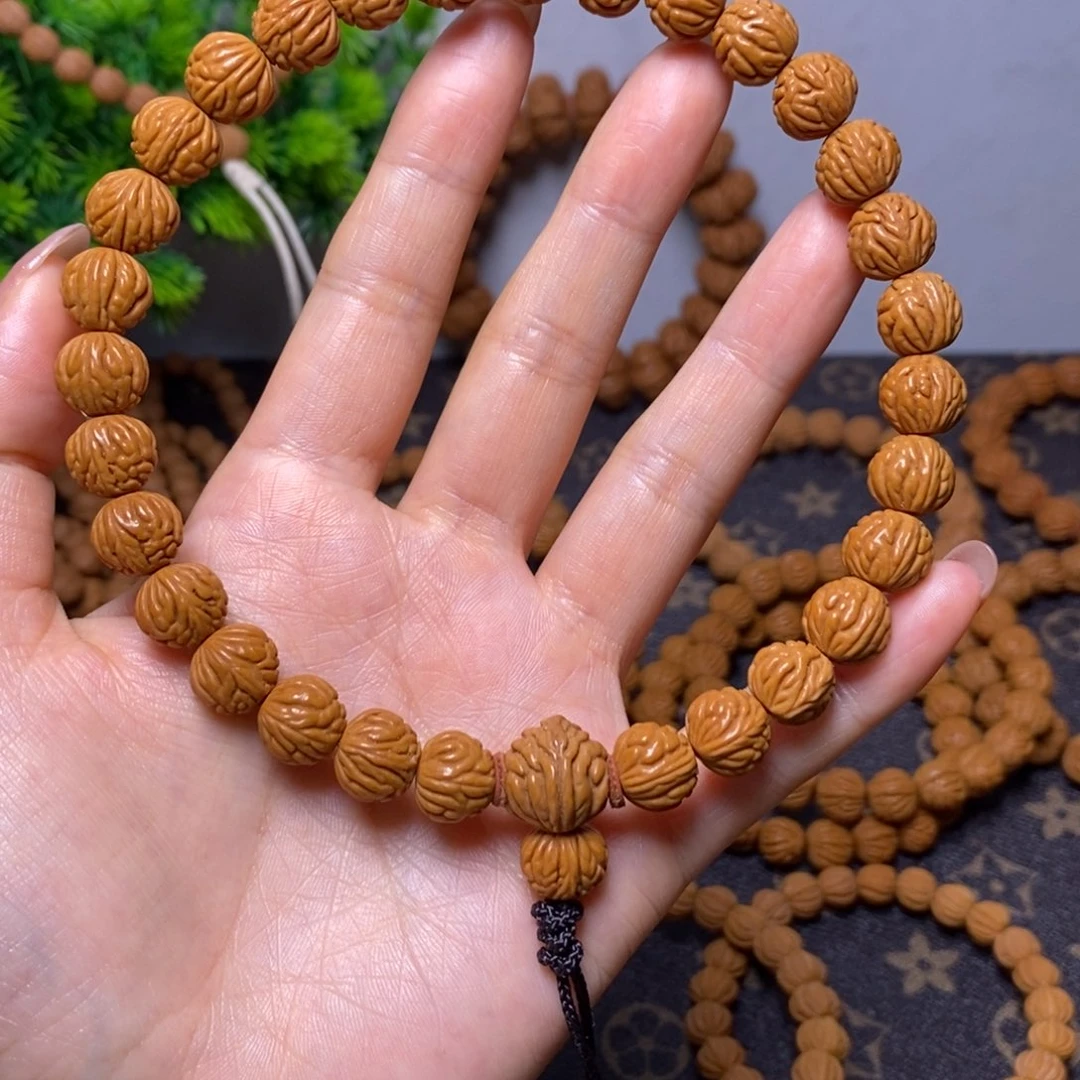 一***跑手串桃核秦岭桃核