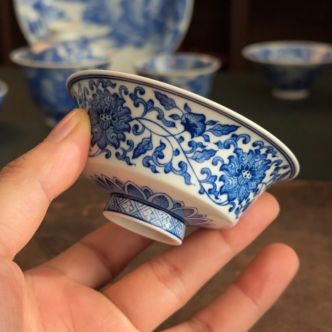 纯手工手绘陶瓷茶具