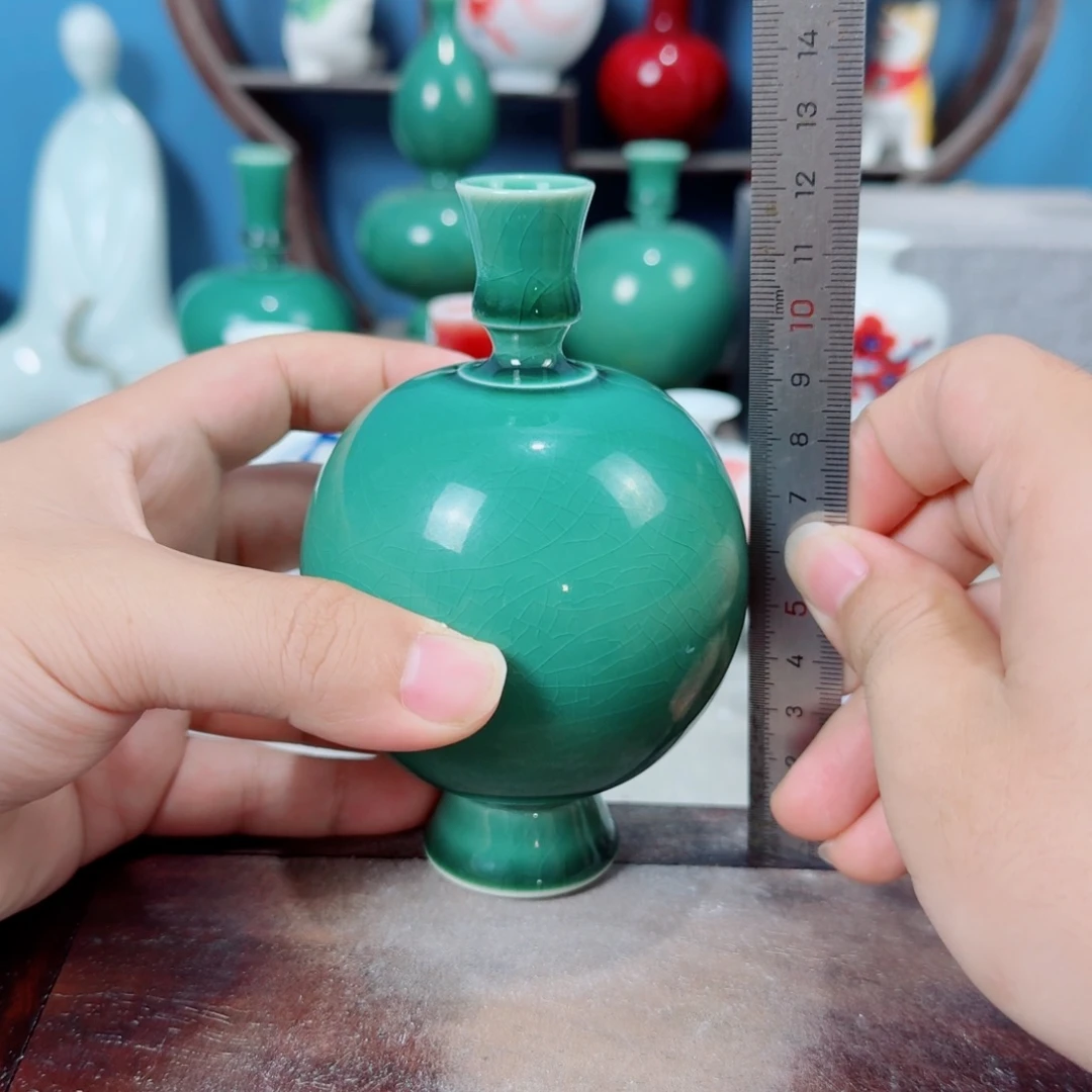 陶瓷手工小花器摆件