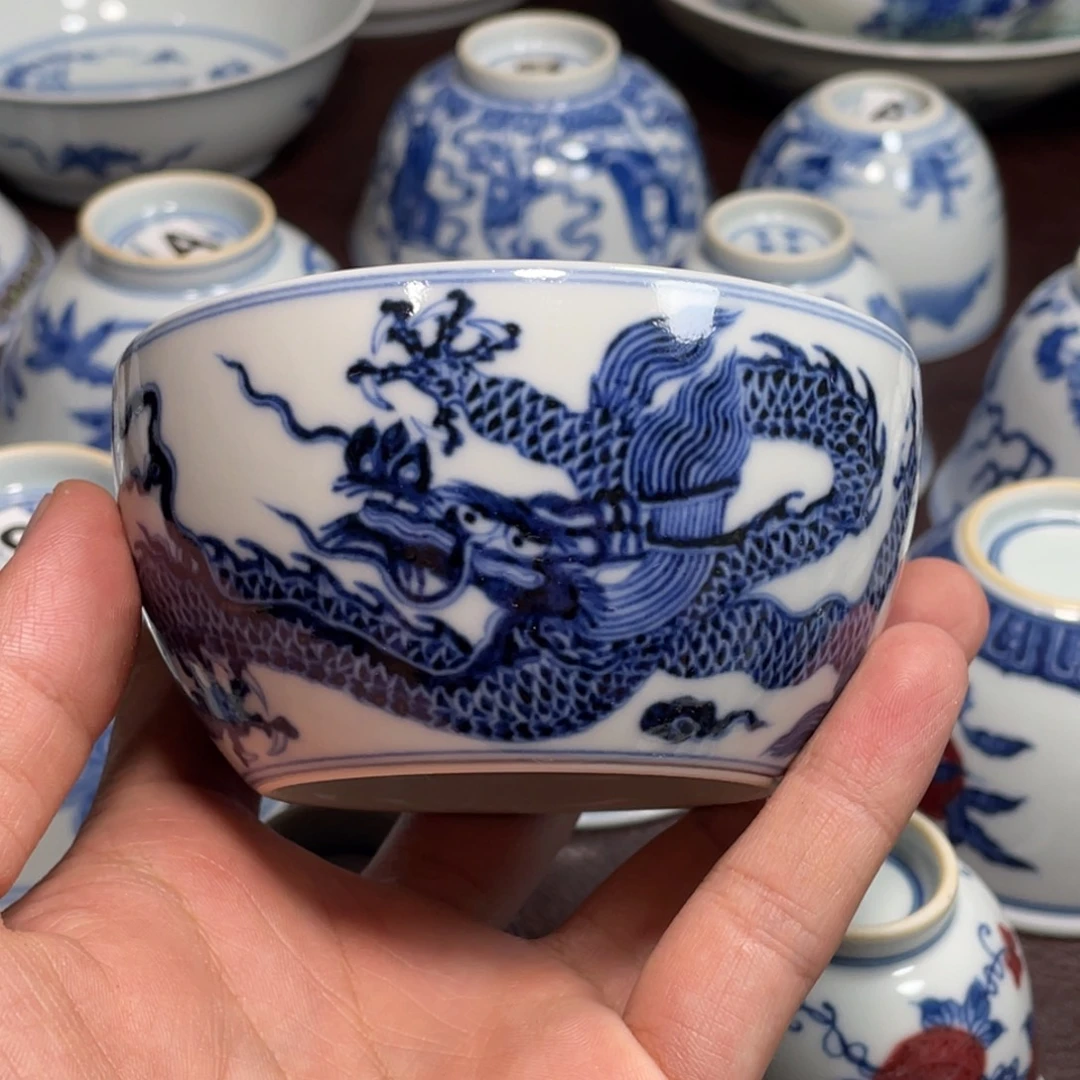 杯景德镇陶瓷现代手工陶瓷茶具