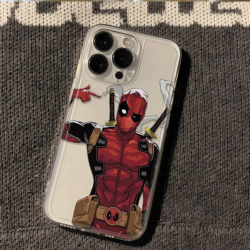 小贱贱适用于苹果16ProMax手机壳太空壳国风11保护套7彩绘