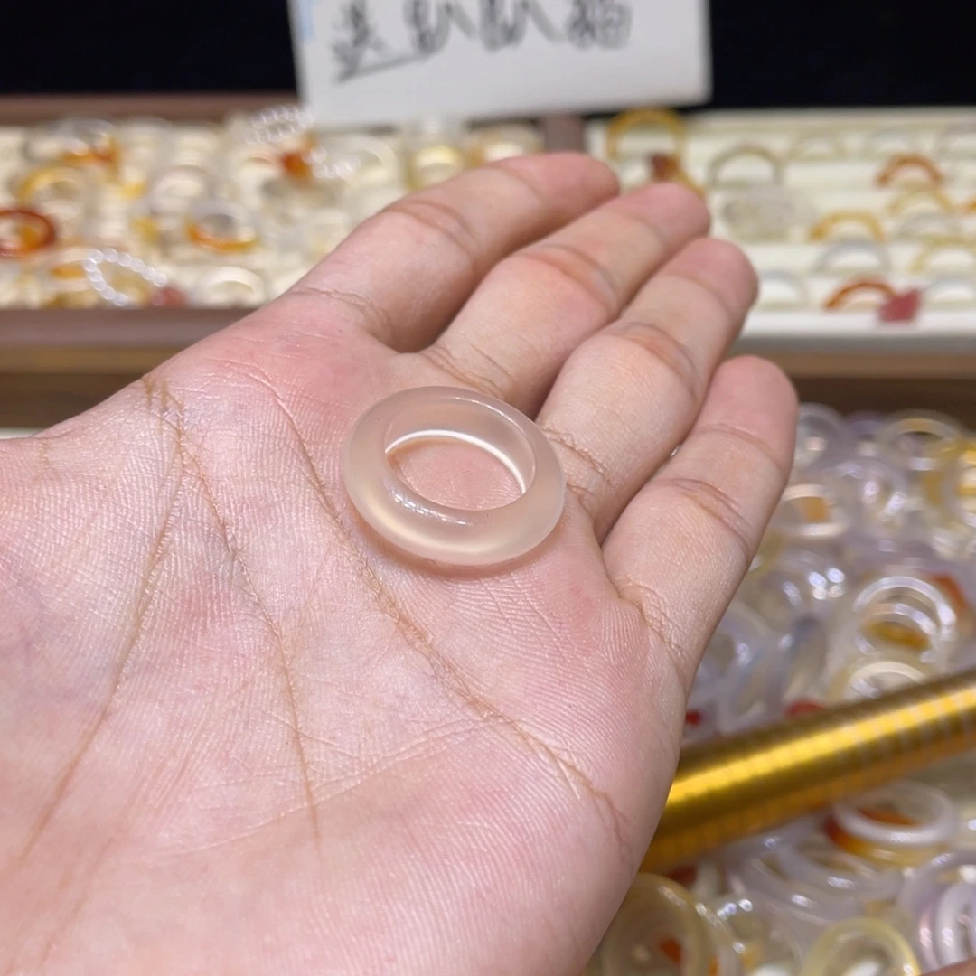 未镶嵌戒指玛瑙/玉髓46号港13
