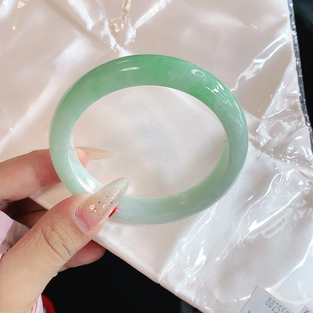 未镶嵌手镯翡翠59圈2555