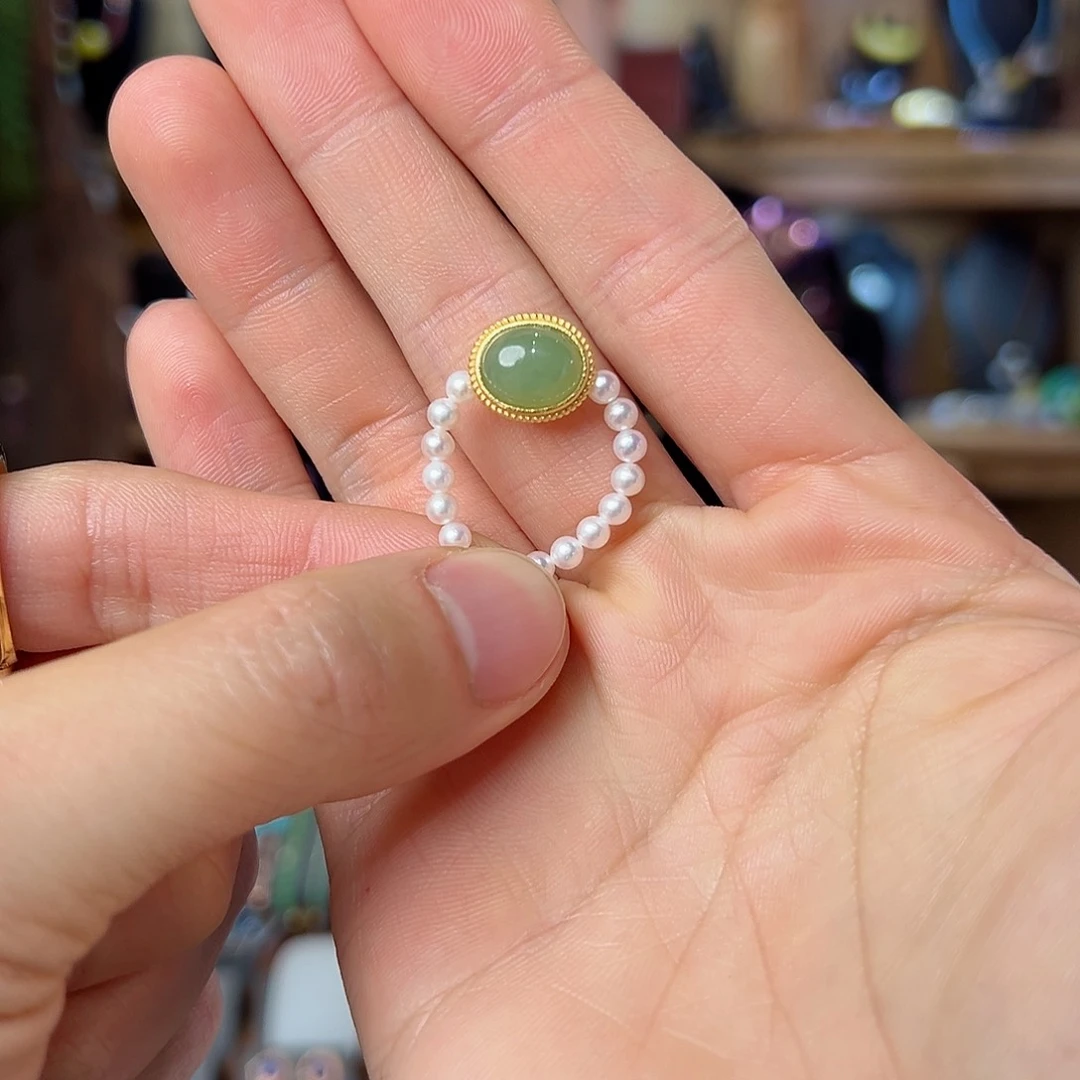 淡水珍珠戒指未镶嵌