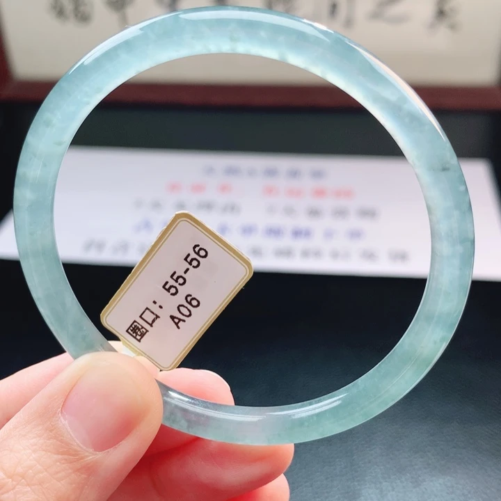 翡翠未镶嵌手镯翡翠手镯59