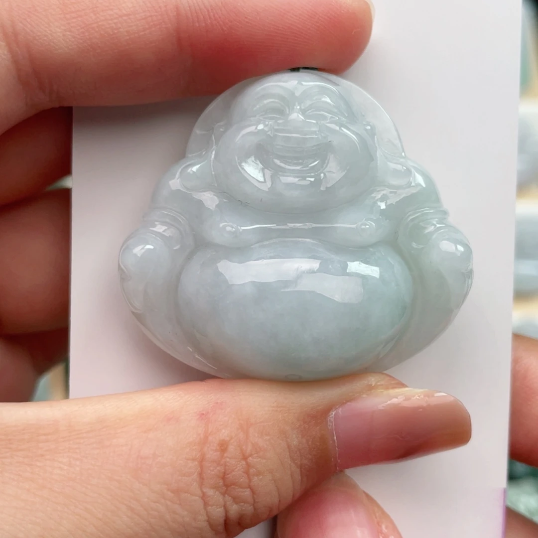 颈饰未镶嵌翡翠佛公