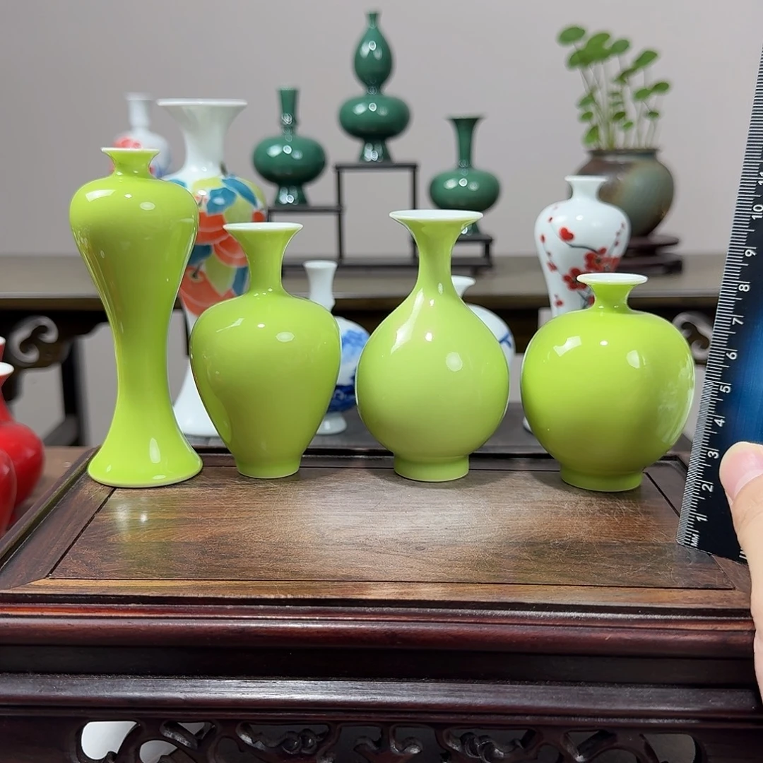 青***稞陶瓷手工非常迷你小花器