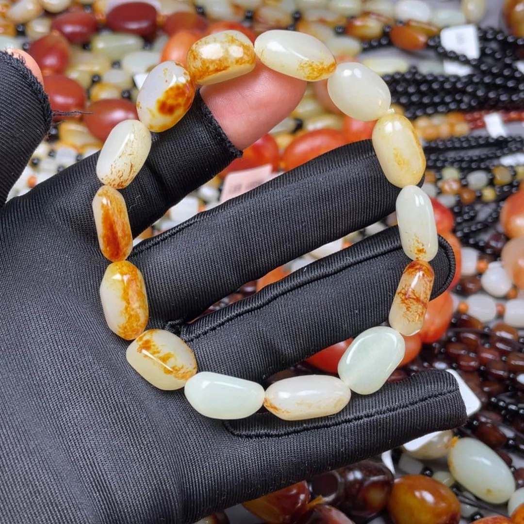 和田玉手链未镶嵌