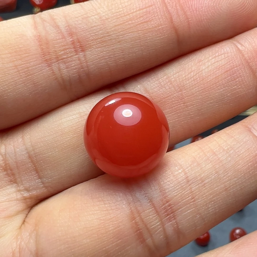 南红玛瑙珠子未镶嵌