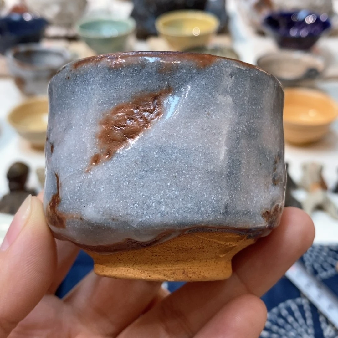 柴烧侘寂粗陶茶具