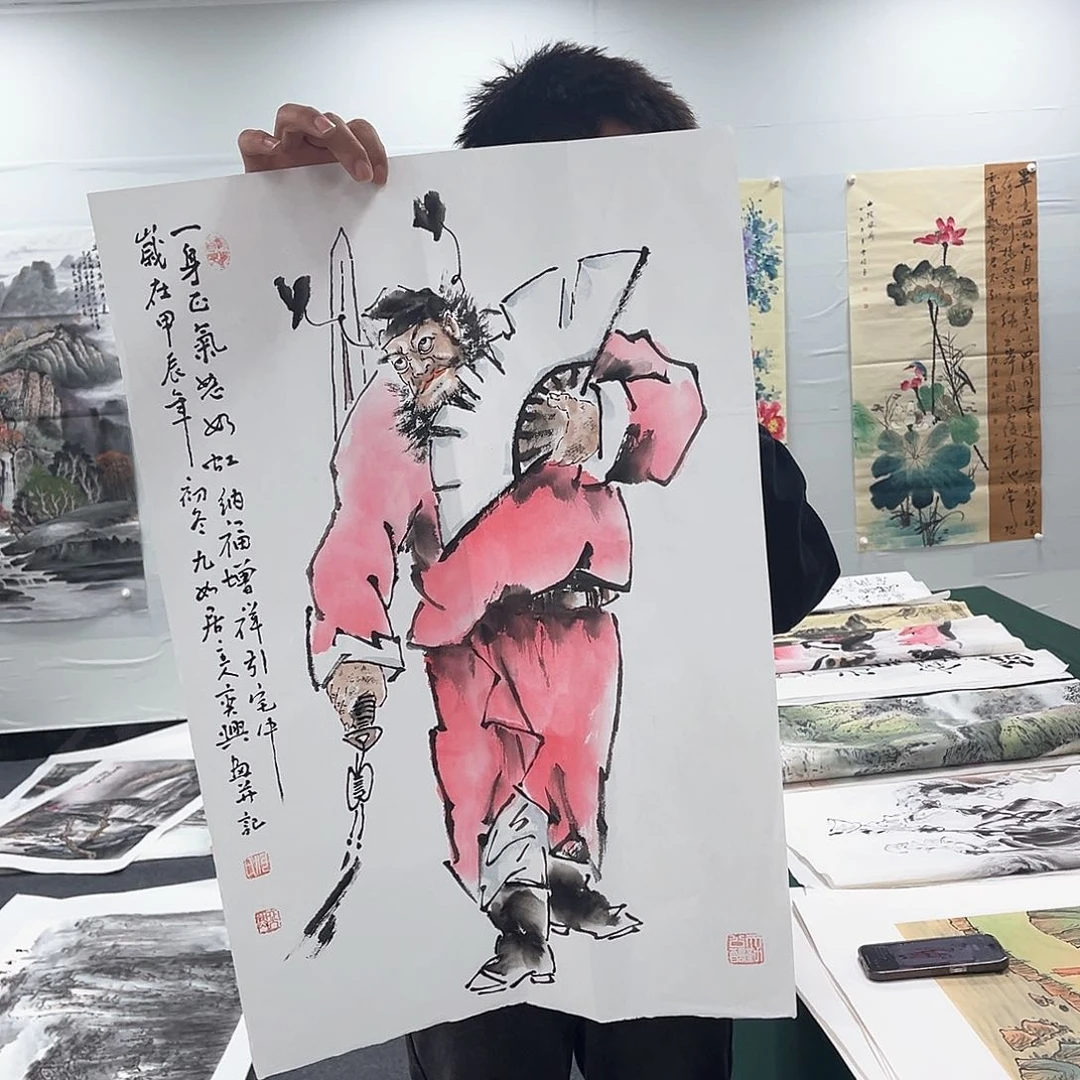 国画宣纸国画纯手绘作品