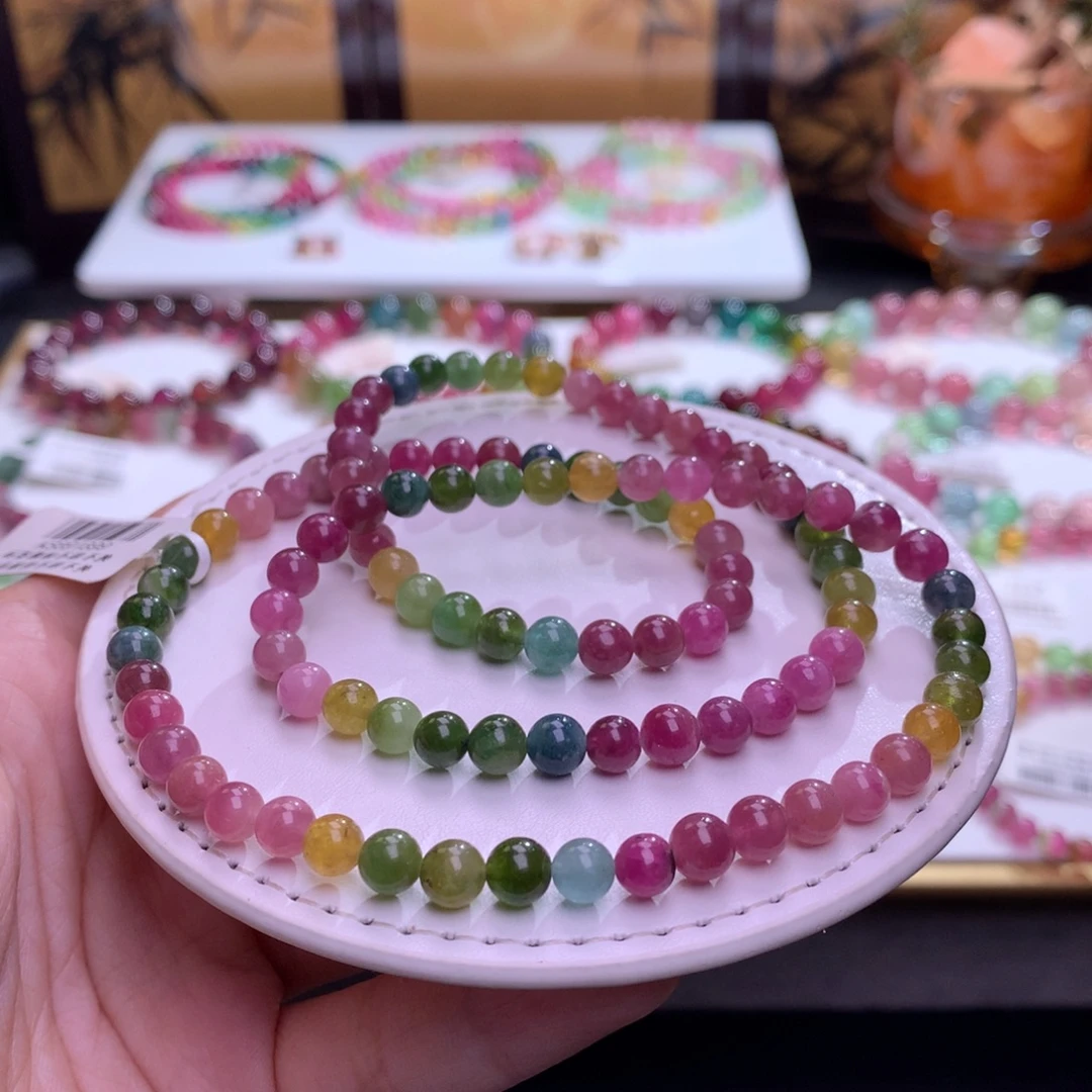 未镶嵌手链碧玺碧玺