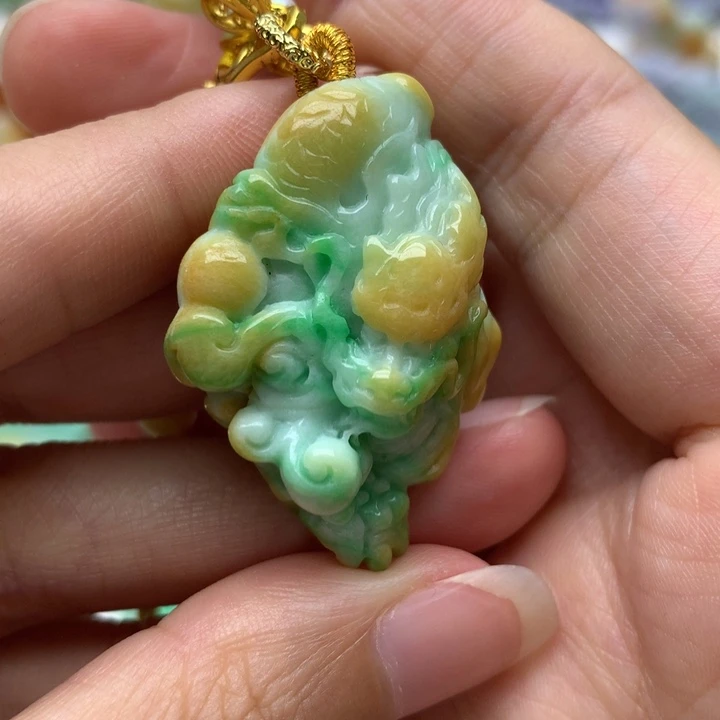 颈饰未镶嵌翡翠翡翠