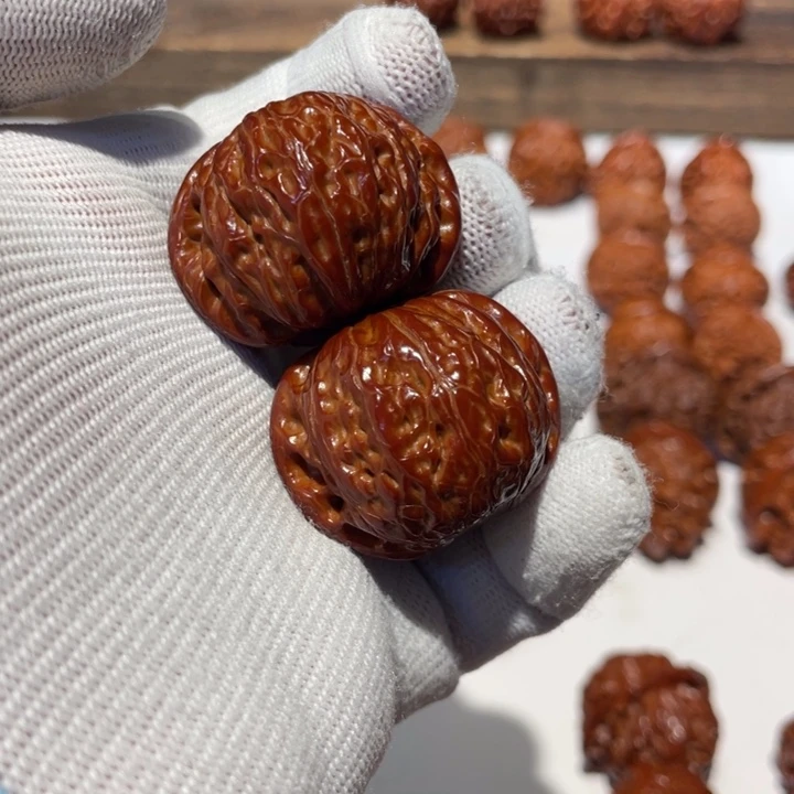 文玩核桃吊坠@*雕铁锤488.35.10