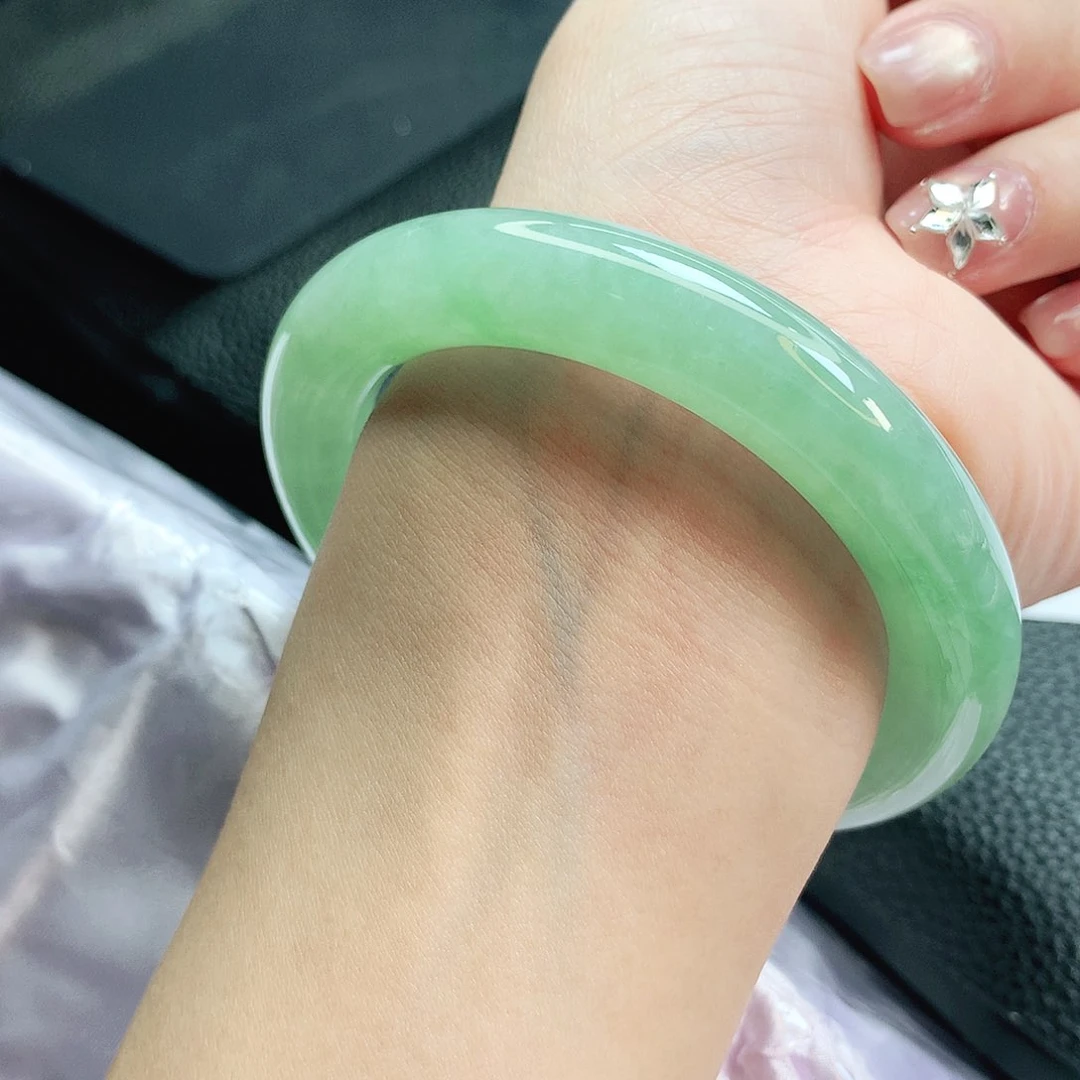 【闪购商品】未镶嵌手镯翡翠缅甸天然a货翡翠