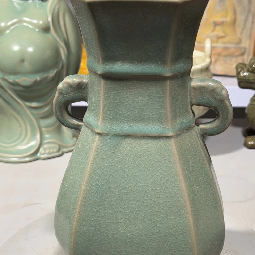 瓶汝窑瓷器品相完美