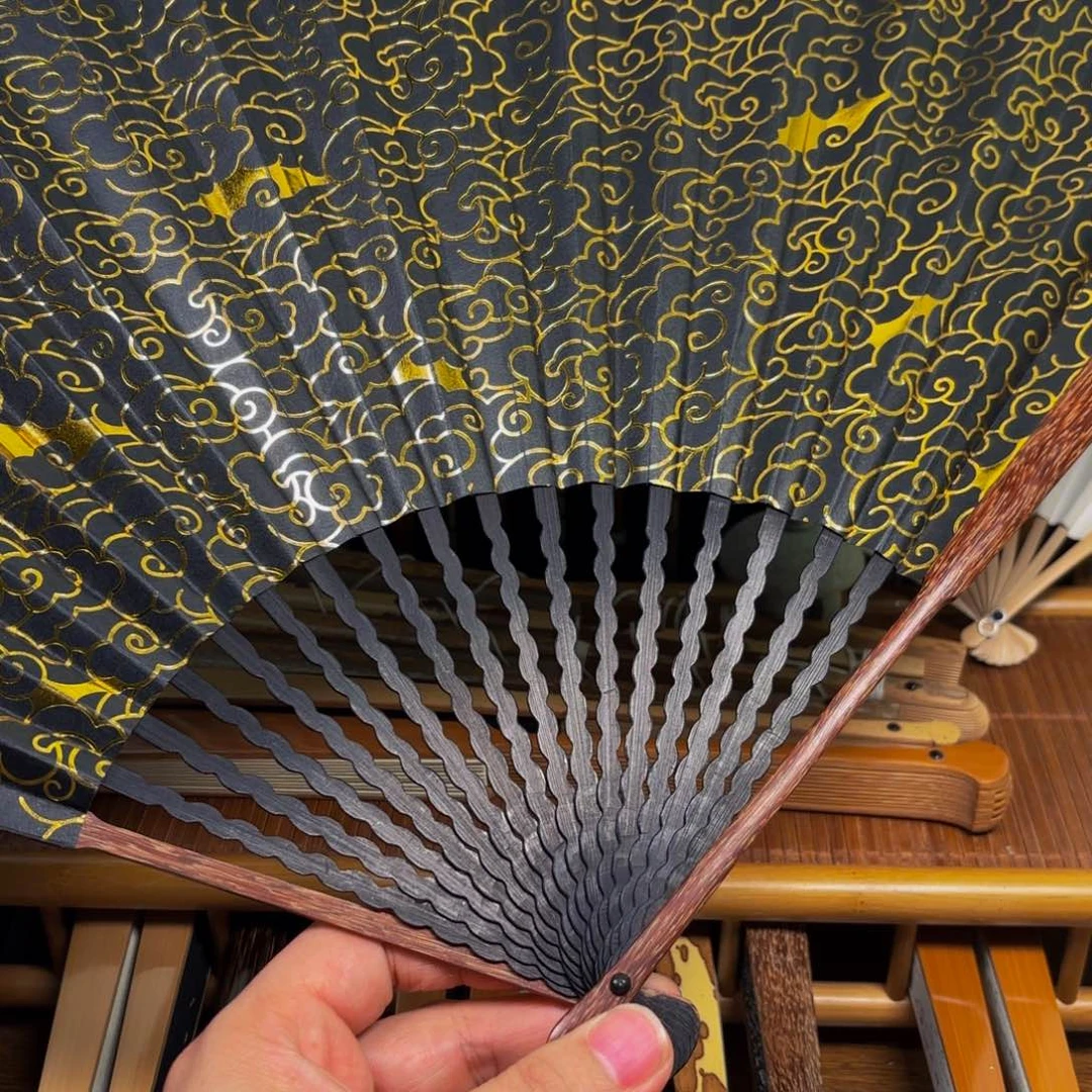 扇子芝麻粽龙鳞祥云金