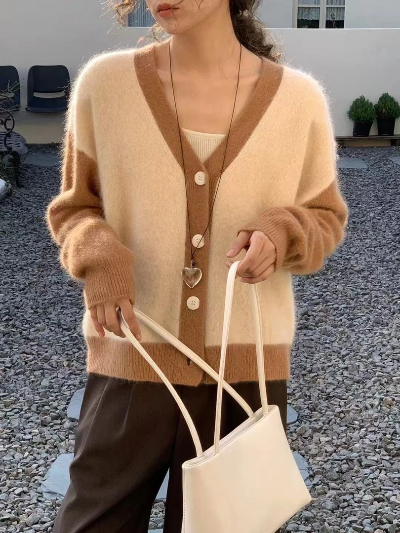 曼曼【101-199】6/18针织韩版气质宽松百搭秋冬毛衣集合链接