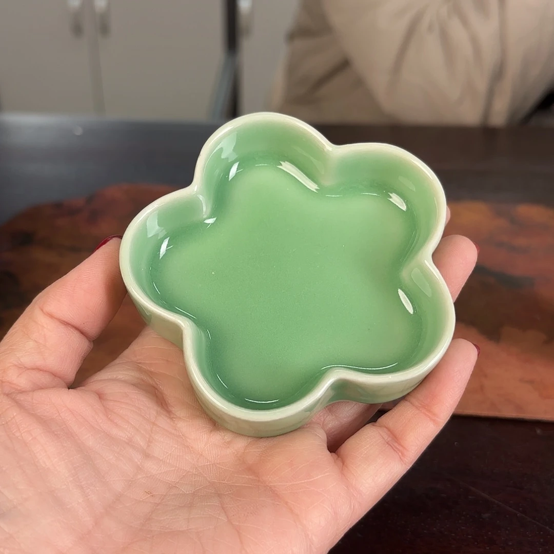 龙泉云间青瓷小米茶器