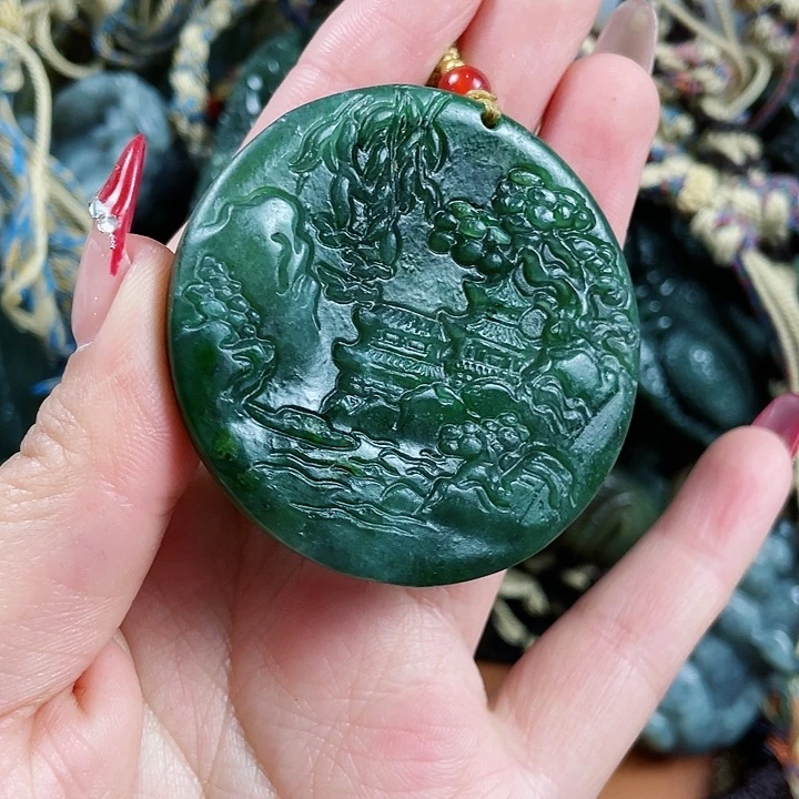 和田玉挂件未镶嵌