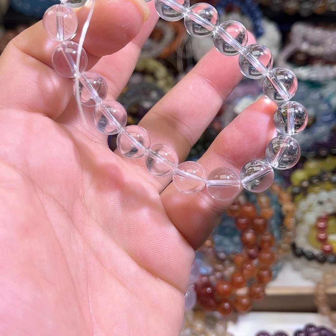 水晶手串未镶嵌天然水晶未镶嵌