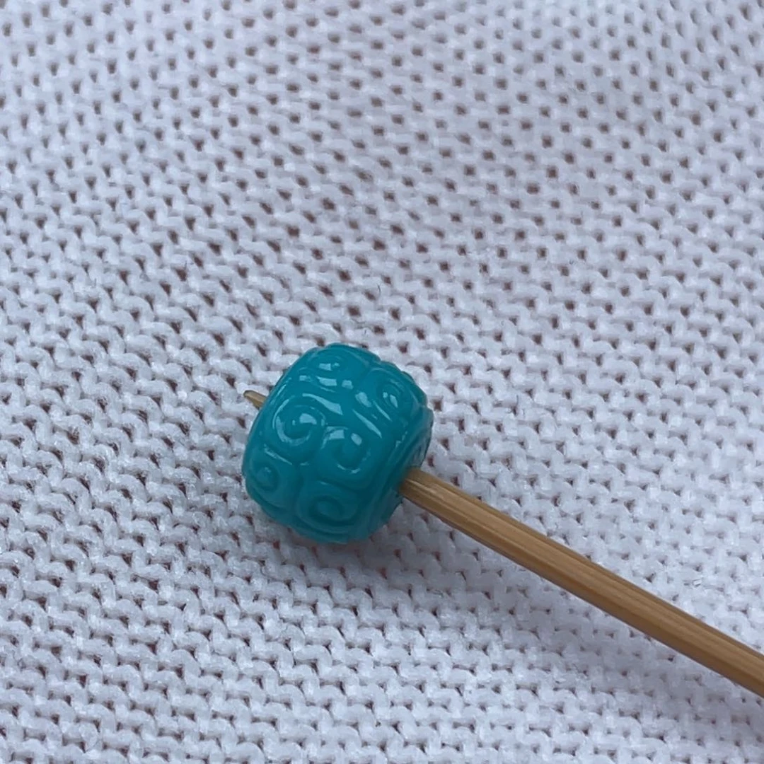绿松石挂件未镶嵌8.5✖️7mm