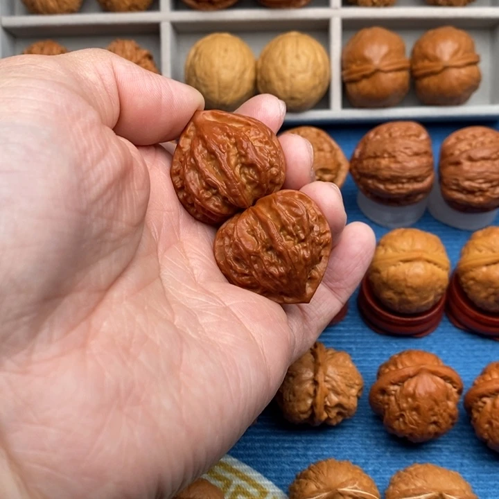 文玩核桃把件红桃A