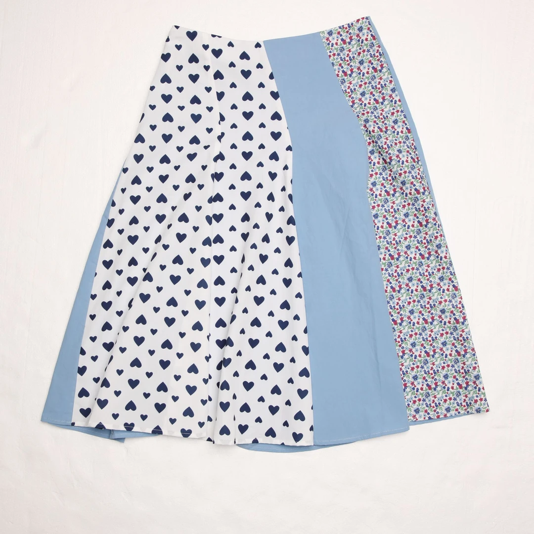 COEMES 设计师品牌 25春夏新品时尚黄色不规则设计高腰显瘦大裙摆