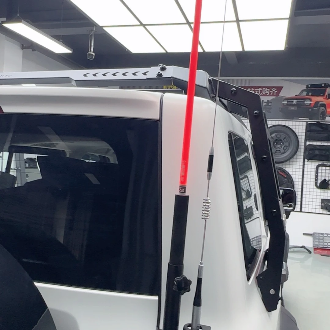 双用支架+天线+1米旗杆