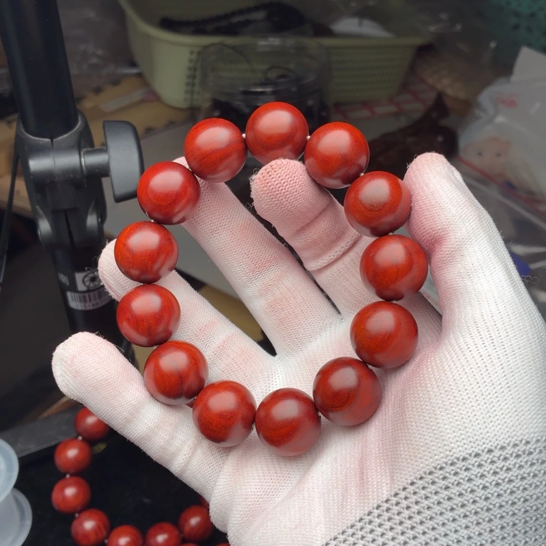 领***悟小叶紫檀手串/手链1.8顶泥