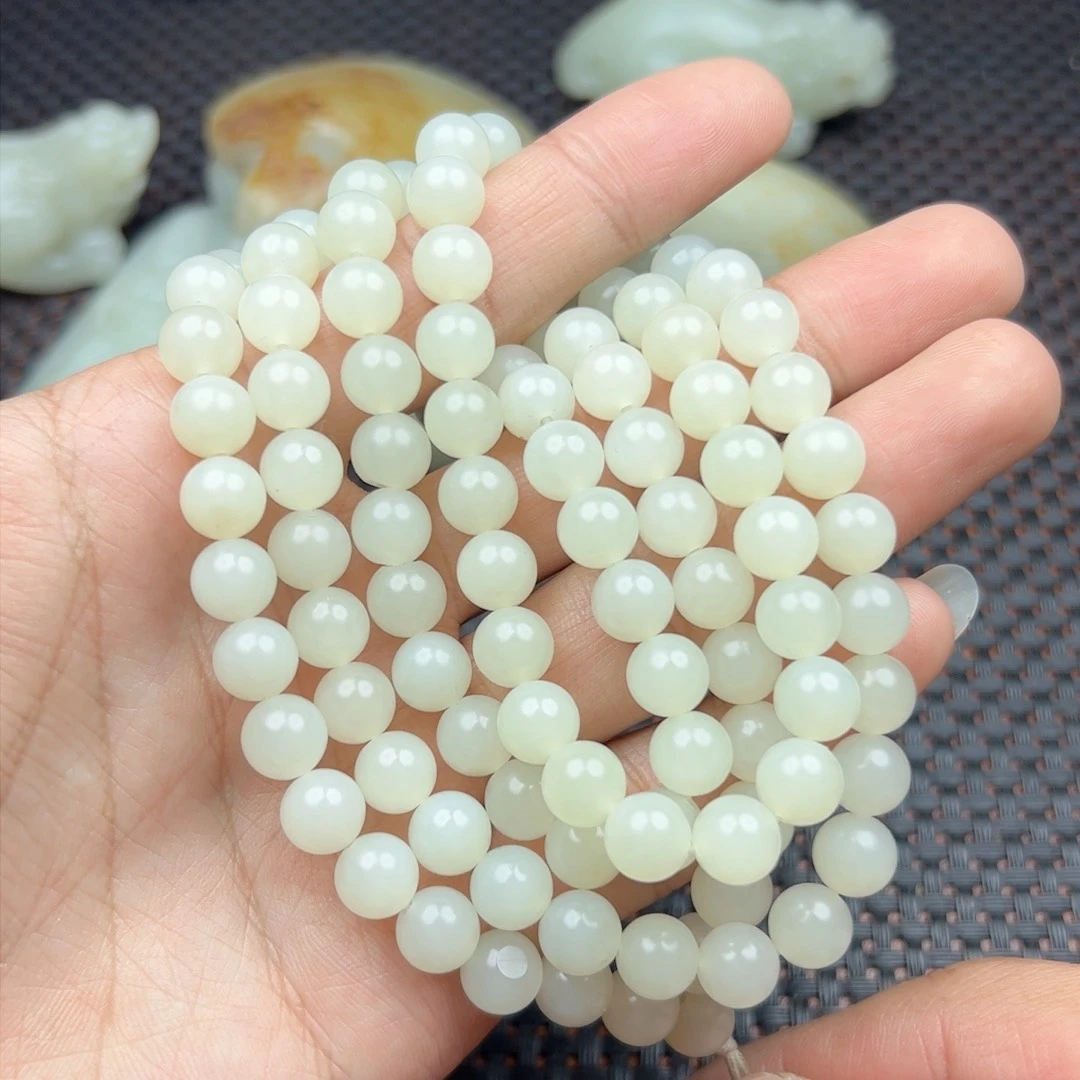 和田玉挂件未镶嵌项链