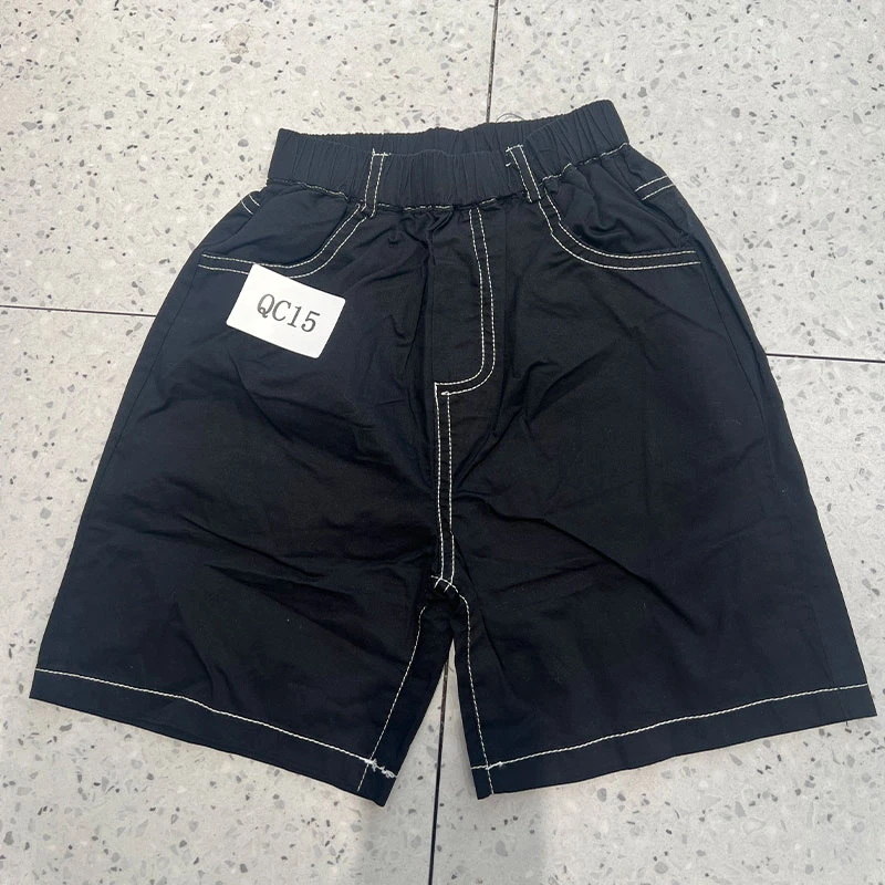 QC15【孤品清仓】儿童黑色短裤