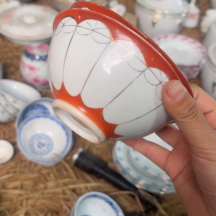 瓷片景德镇陶瓷两个