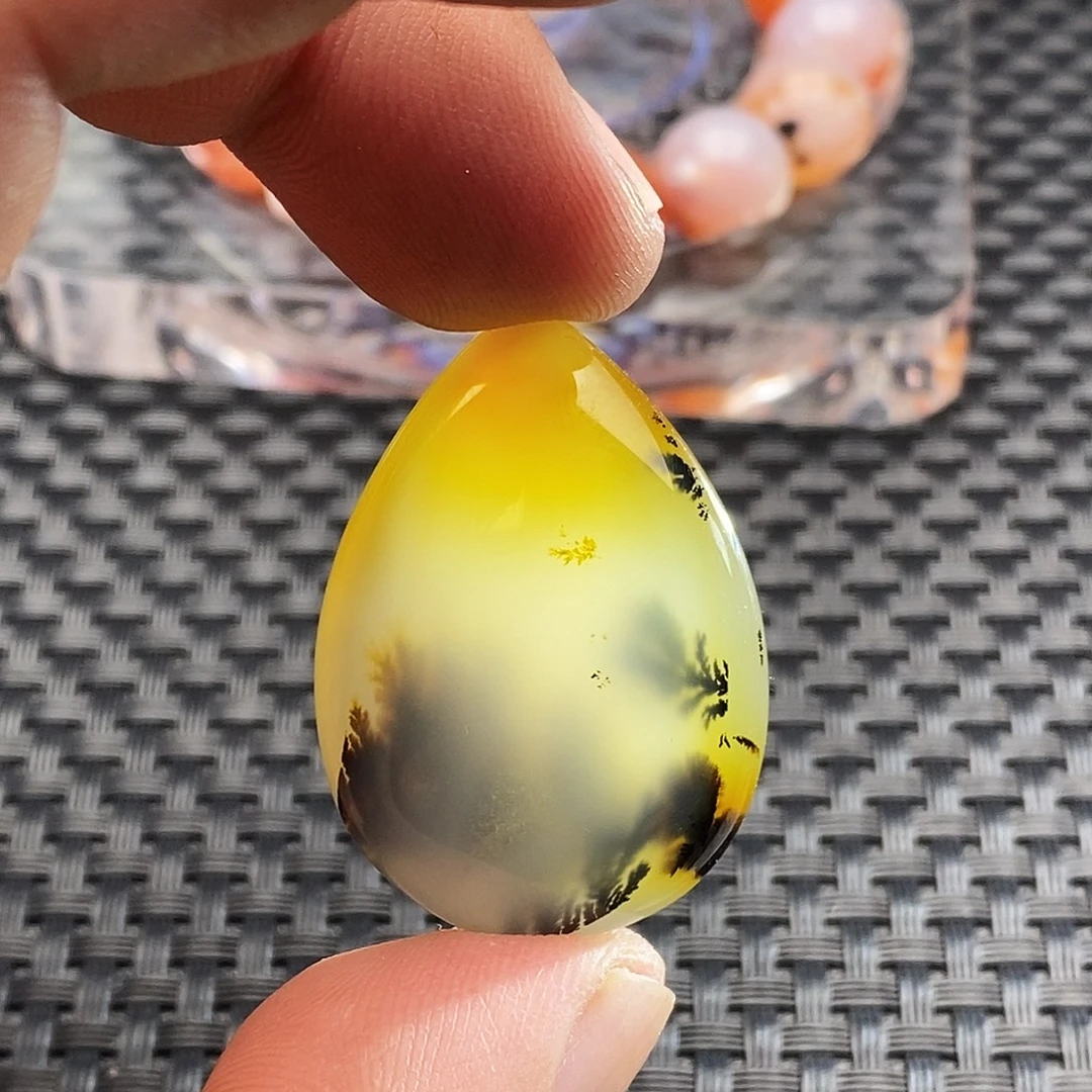 玛瑙/玉髓未镶嵌吊坠(不含链)21